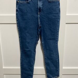 LC Lauren Conrad Dark Blue Skinny Jeans